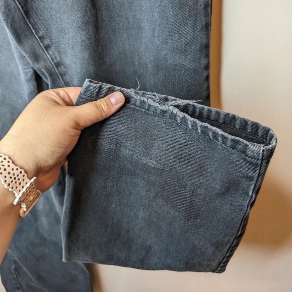 Pepe Jeans Comfort Straight Leg Black Denim Pants Waist 34 Leg 33 - Picture 5 of 13